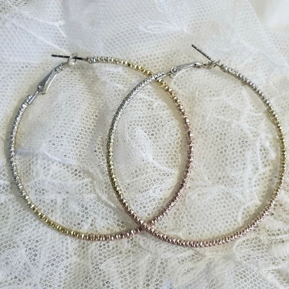 𝅺OMBRE Hoop Earrings